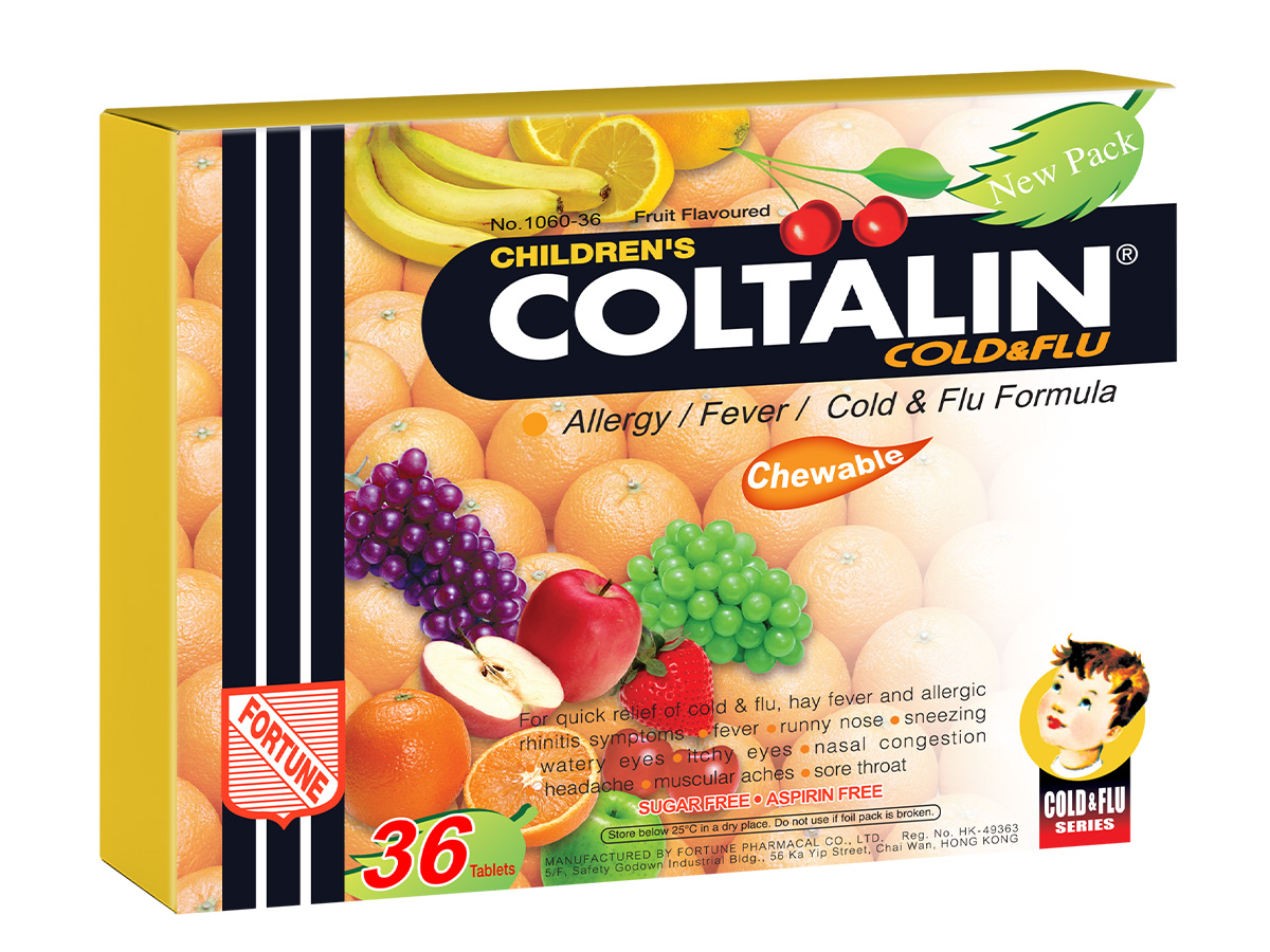 Children's Coltalin Cold & Flu Chewable